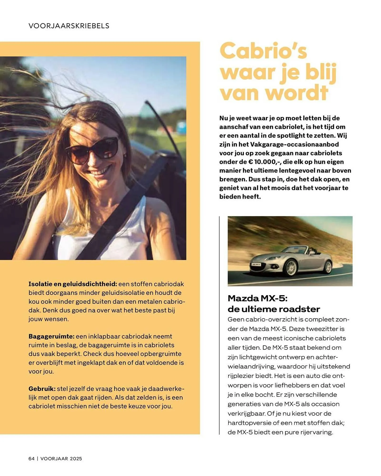 Vakgarage folder van 28 maart tot 30 april 2025 - Folder pagina 64