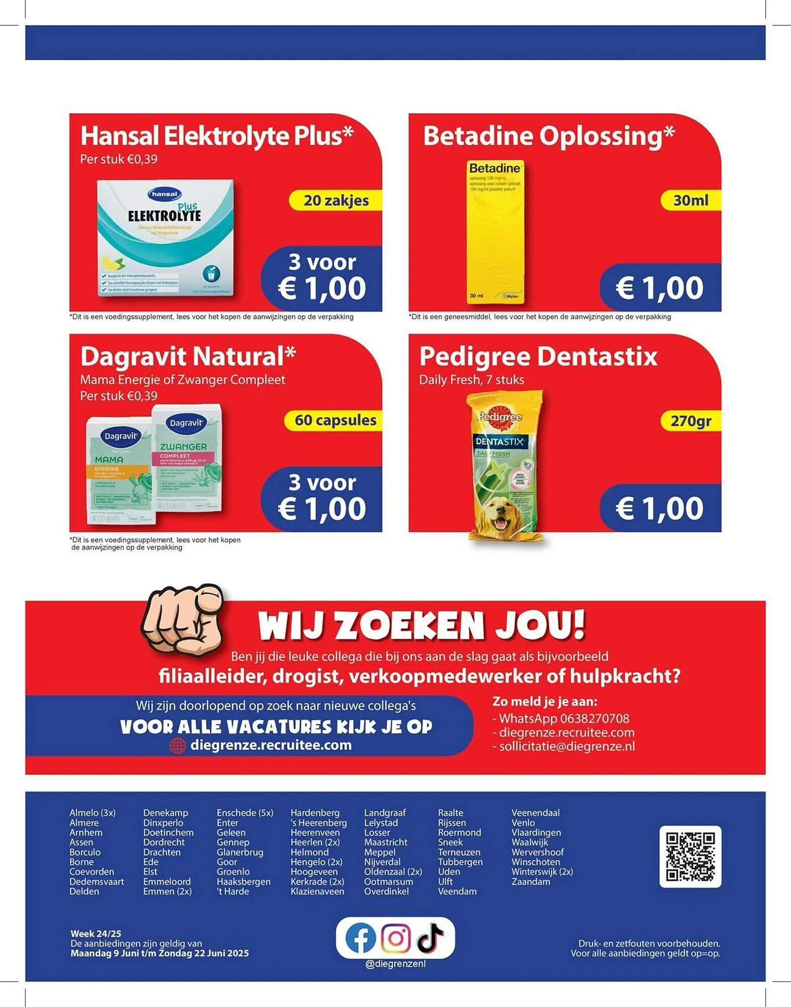 Die Grenze folder van 9 juni tot 22 juni 2025 - Folder pagina 8