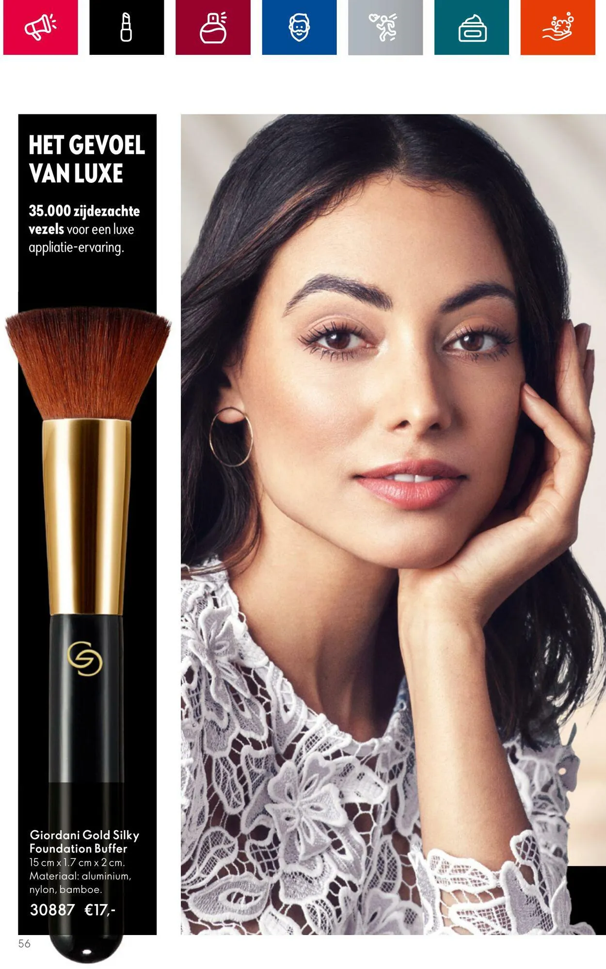 Oriflame Actuele folder van 28 juni tot 18 juli 2023 - Folder pagina 56