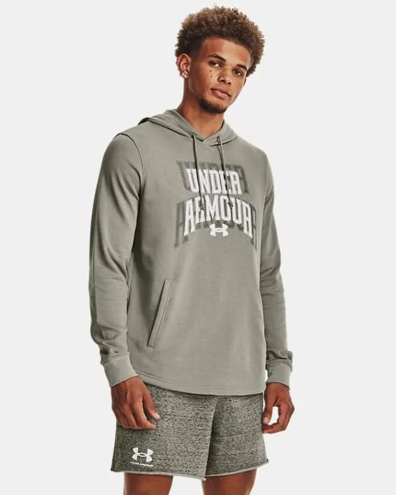 Herenhoodie UA Rival Terry Graphic