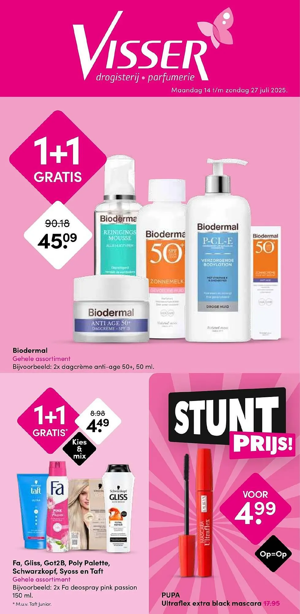 Drogisterij Visser folder - 1