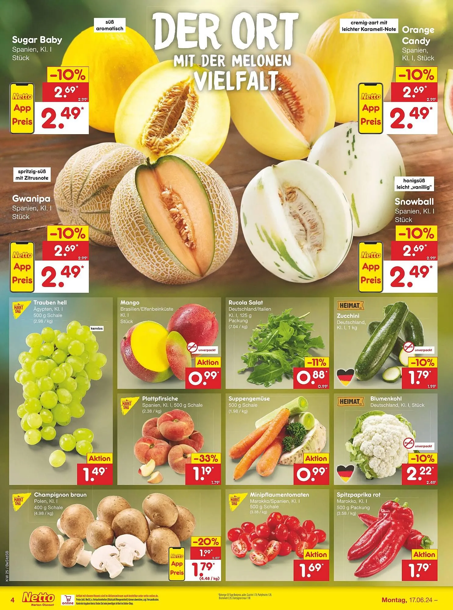 Netto Marken-Discount DE folder van 17 juni tot 22 juni 2024 - Folder pagina 4