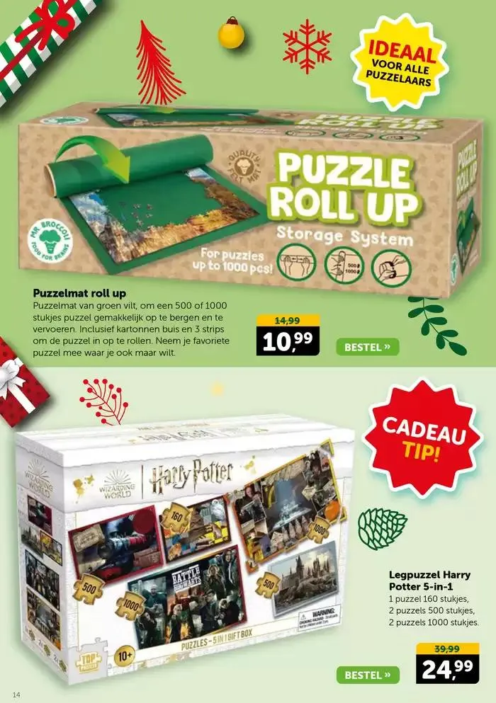 Cadeaus van 10 december tot 26 december 2024 - folder pagina 14