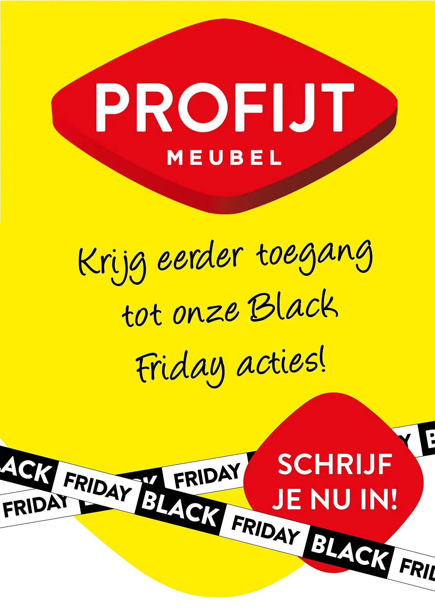 Profijt Meubel folder van 8 november tot 26 november 2023 - Folder pagina 1