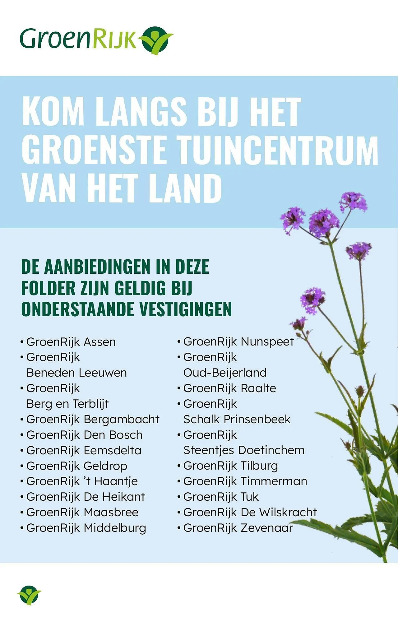 GroenRijk folder van 30 juli tot 12 augustus 2025 - Folder pagina 2