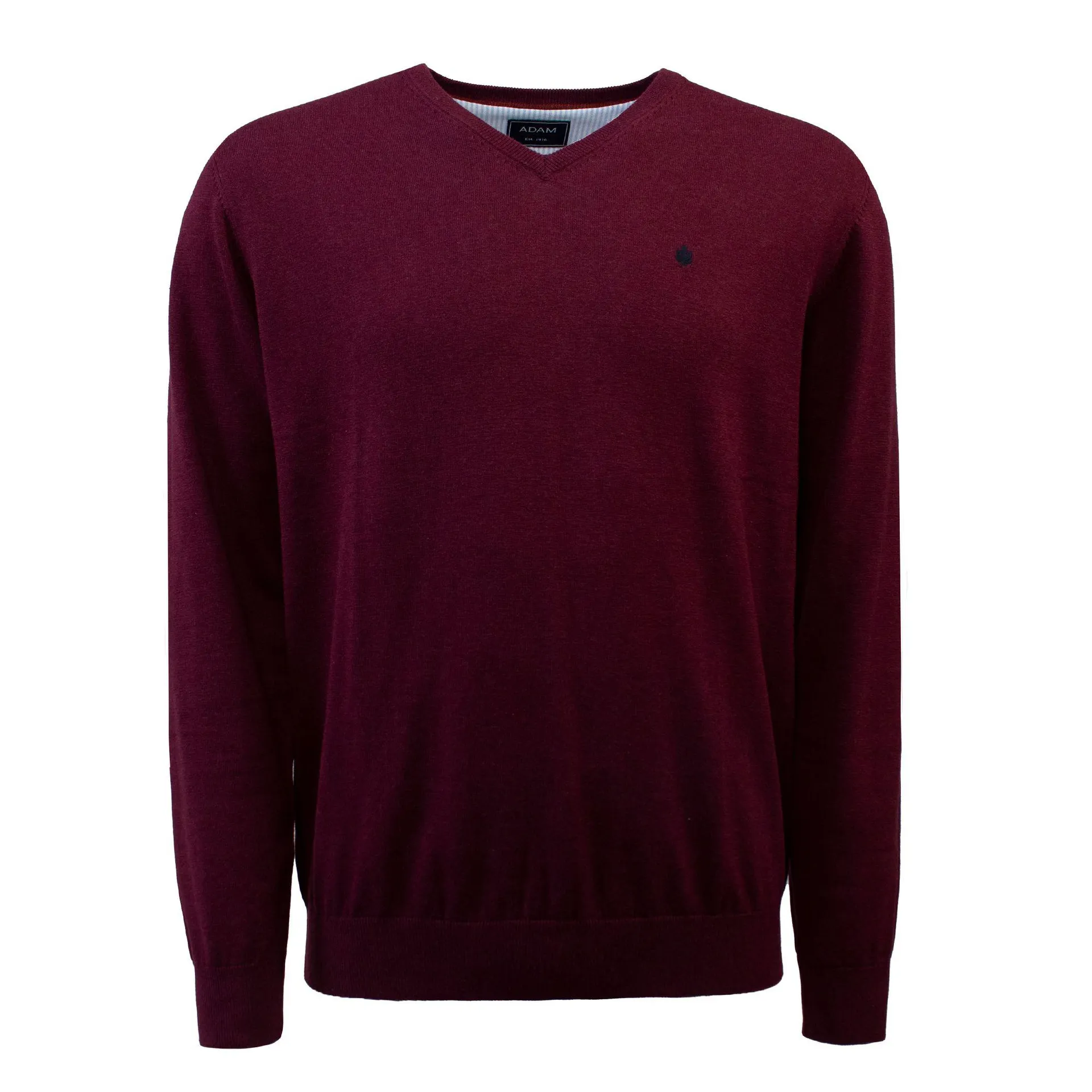 organic katoenen pullover v-hals