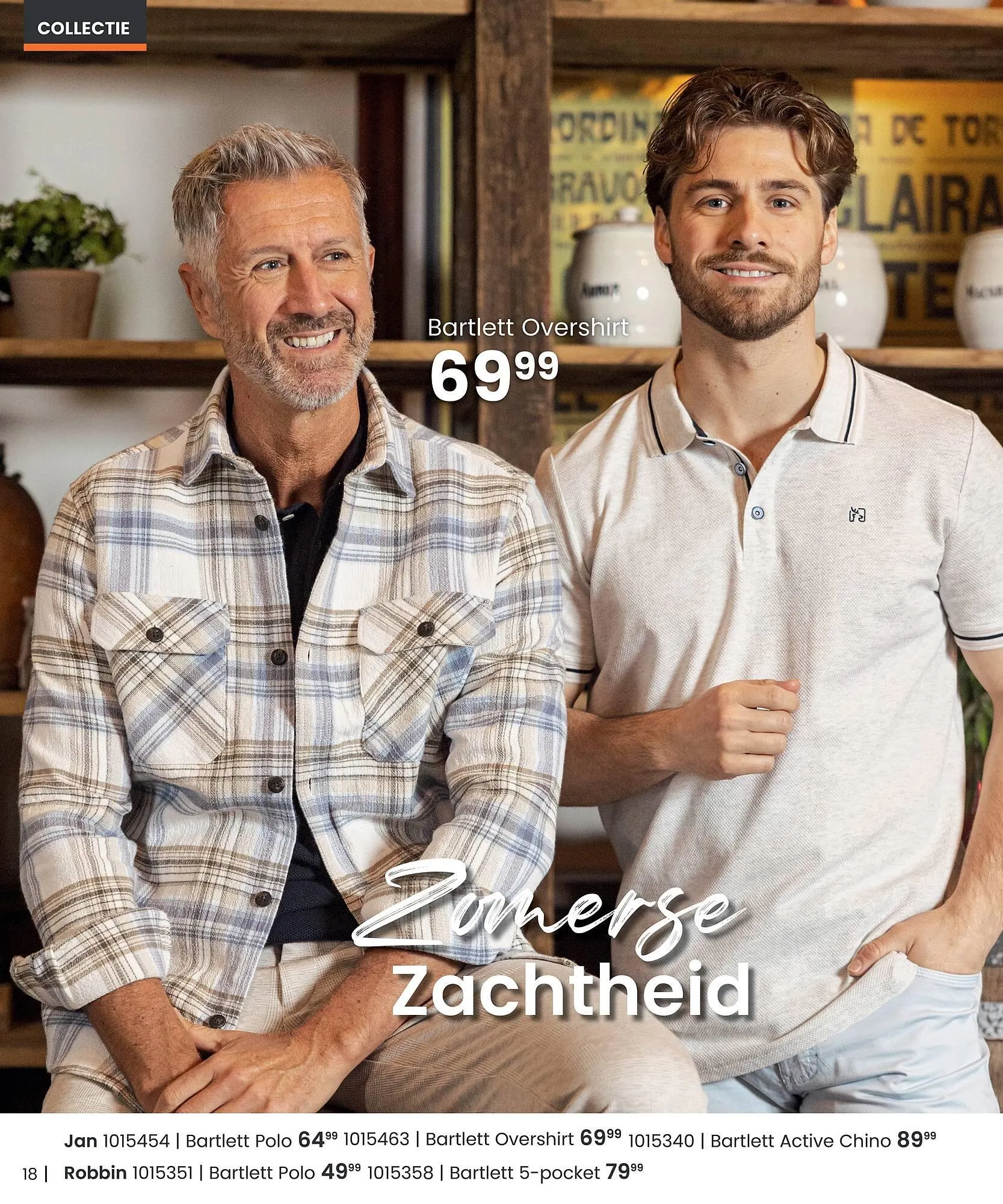 Van Dal Mannenmode folder van 16 maart tot 1 juni 2025 - Folder pagina 18