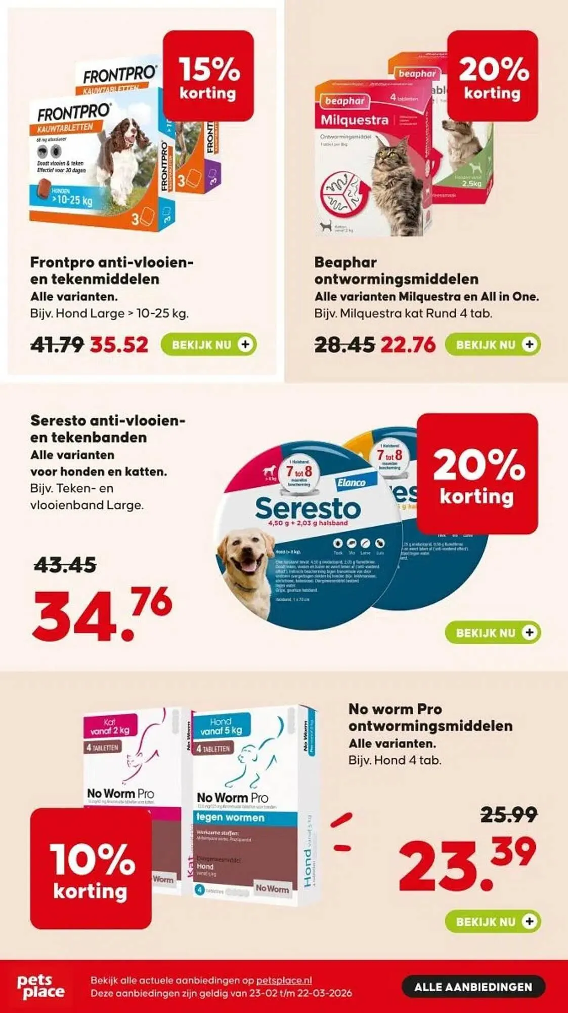 Pets Place folder van 23 februari tot 22 maart 2026 - Folder pagina 2