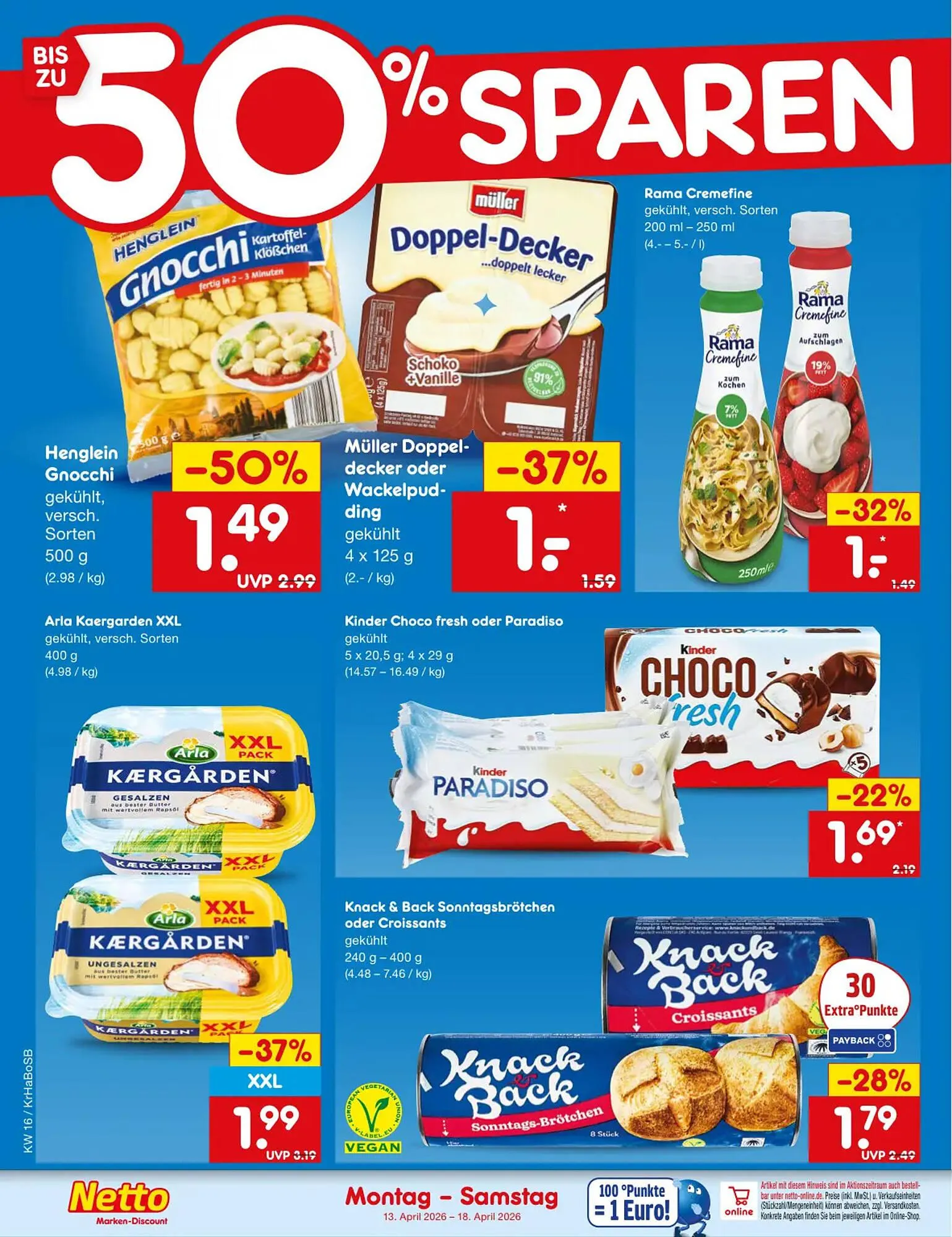 Netto Marken-Discount DE folder van 13 april tot 18 april 2026 - Folder pagina 16