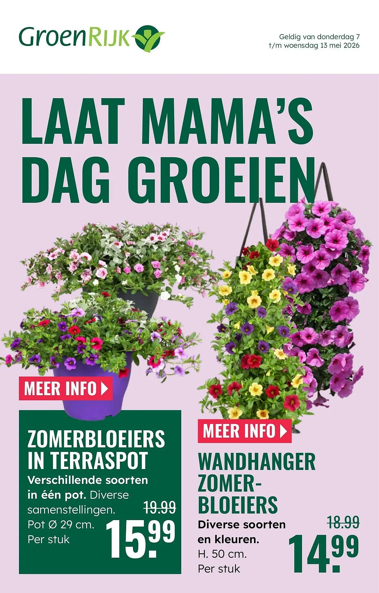 GroenRijk folder van 7 mei tot 13 mei 2026 - Folder pagina 1
