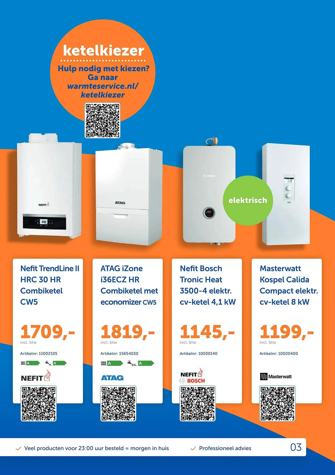 Warmteservice folder van 1 oktober tot 31 december 2023 - Folder pagina 3