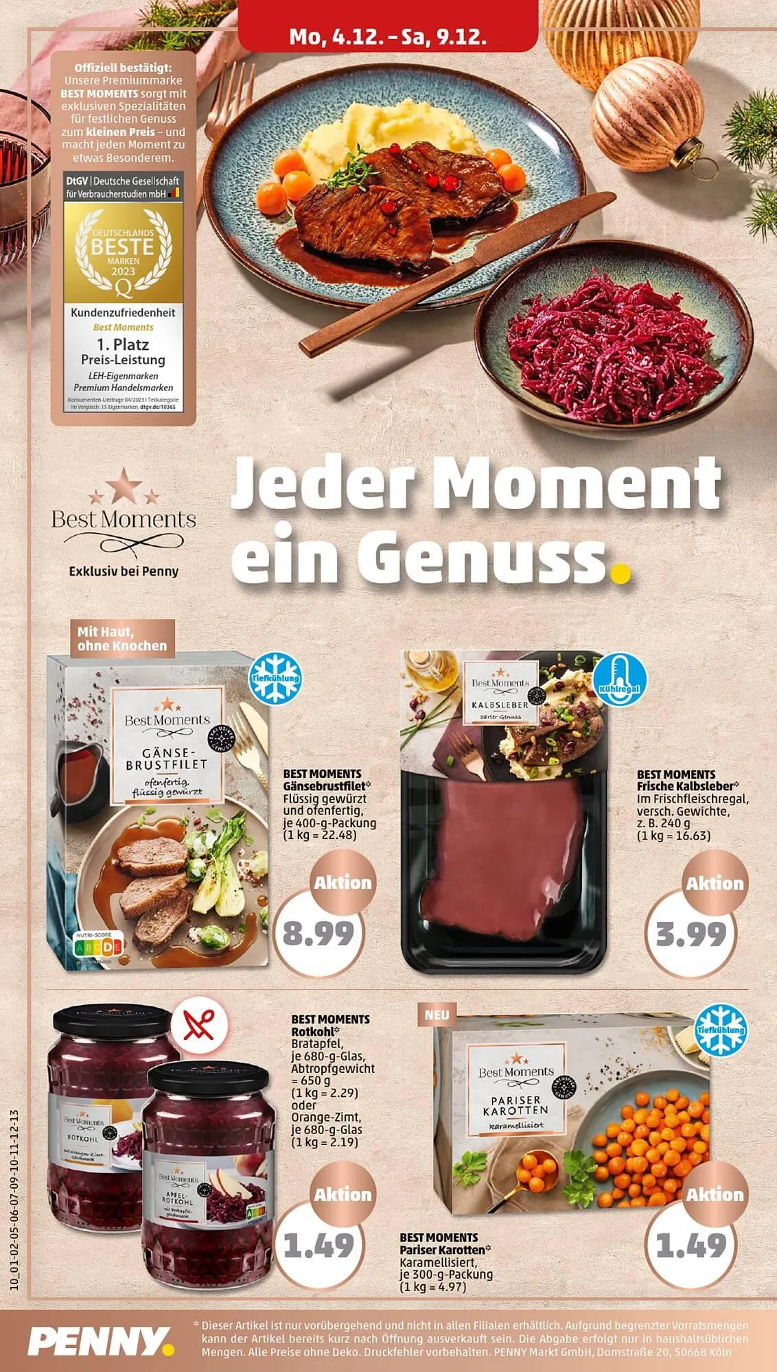 Penny DE folder van 4 december tot 9 december 2023 - Folder pagina 10