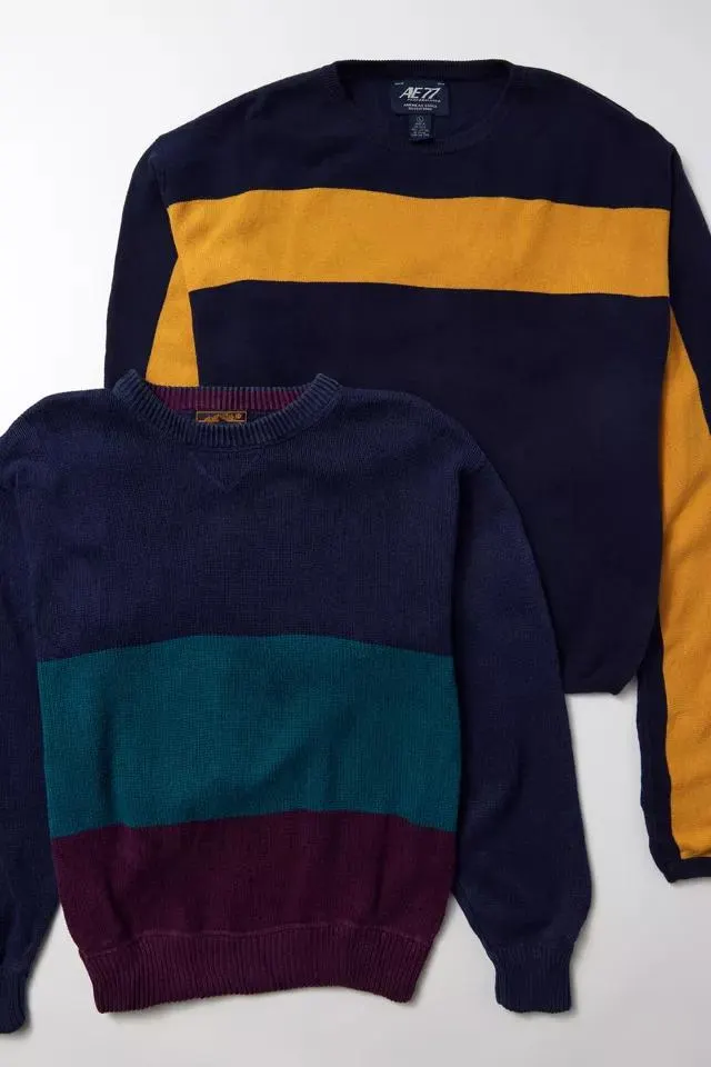 Urban Renewal Vintage Striped Oversized Sweater