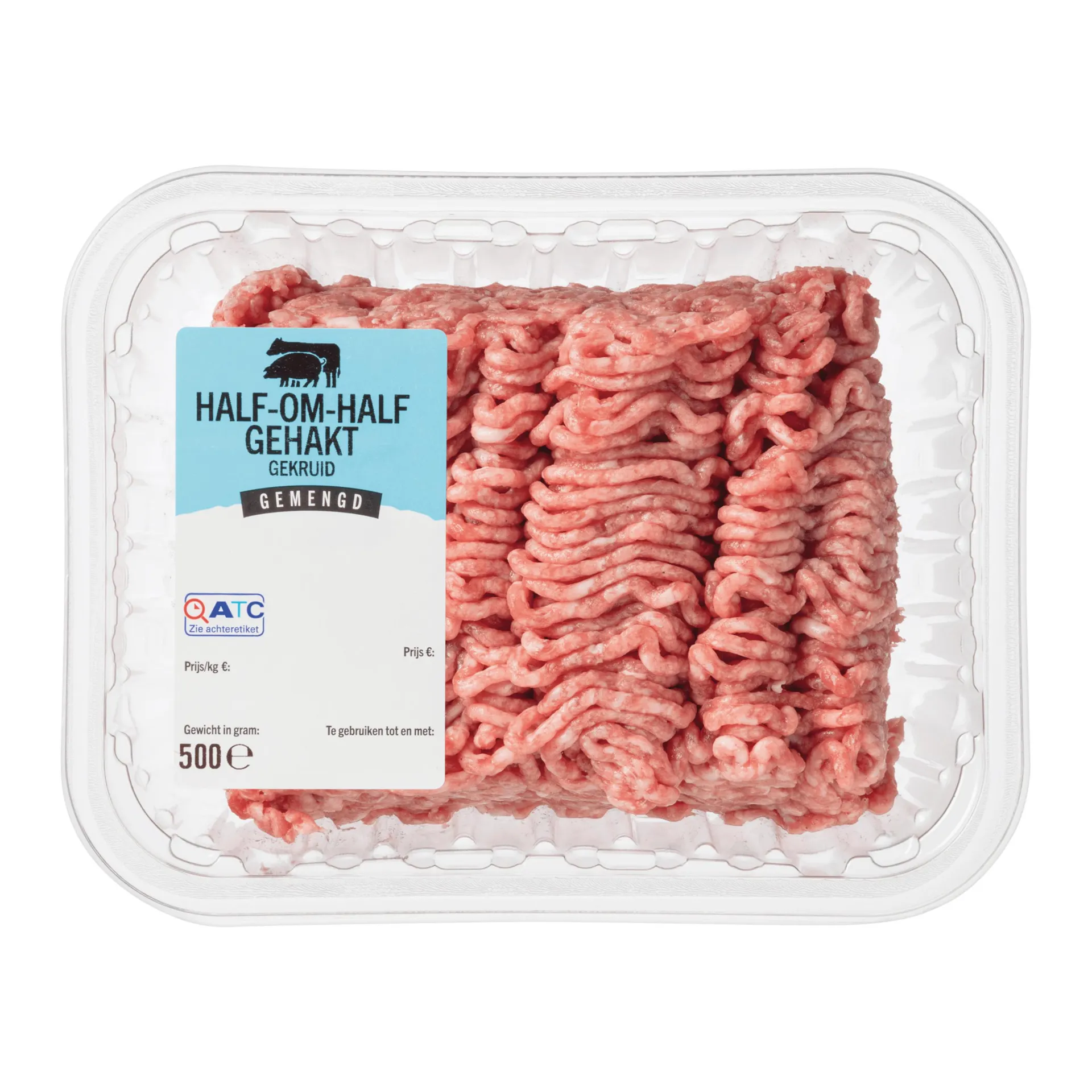 Gehakt half om half