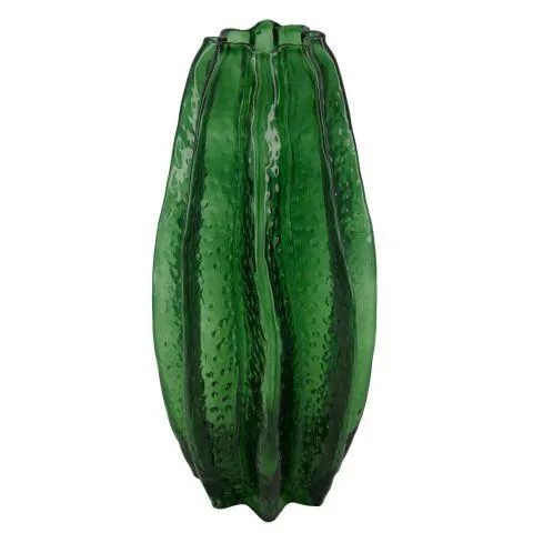 Vaas Trissino transparant groen large