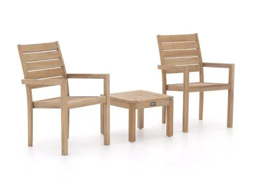 ROUGH-S balkonset 3-delig stapelbaar