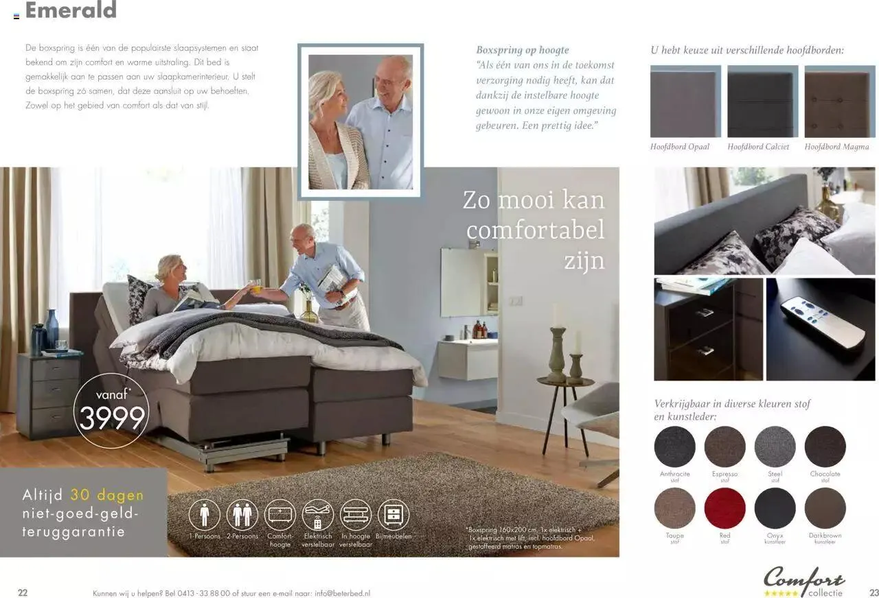 Beter Bed - Comfort Collectie brochure van 2 februari tot 31 december 2023 - Folder pagina 12