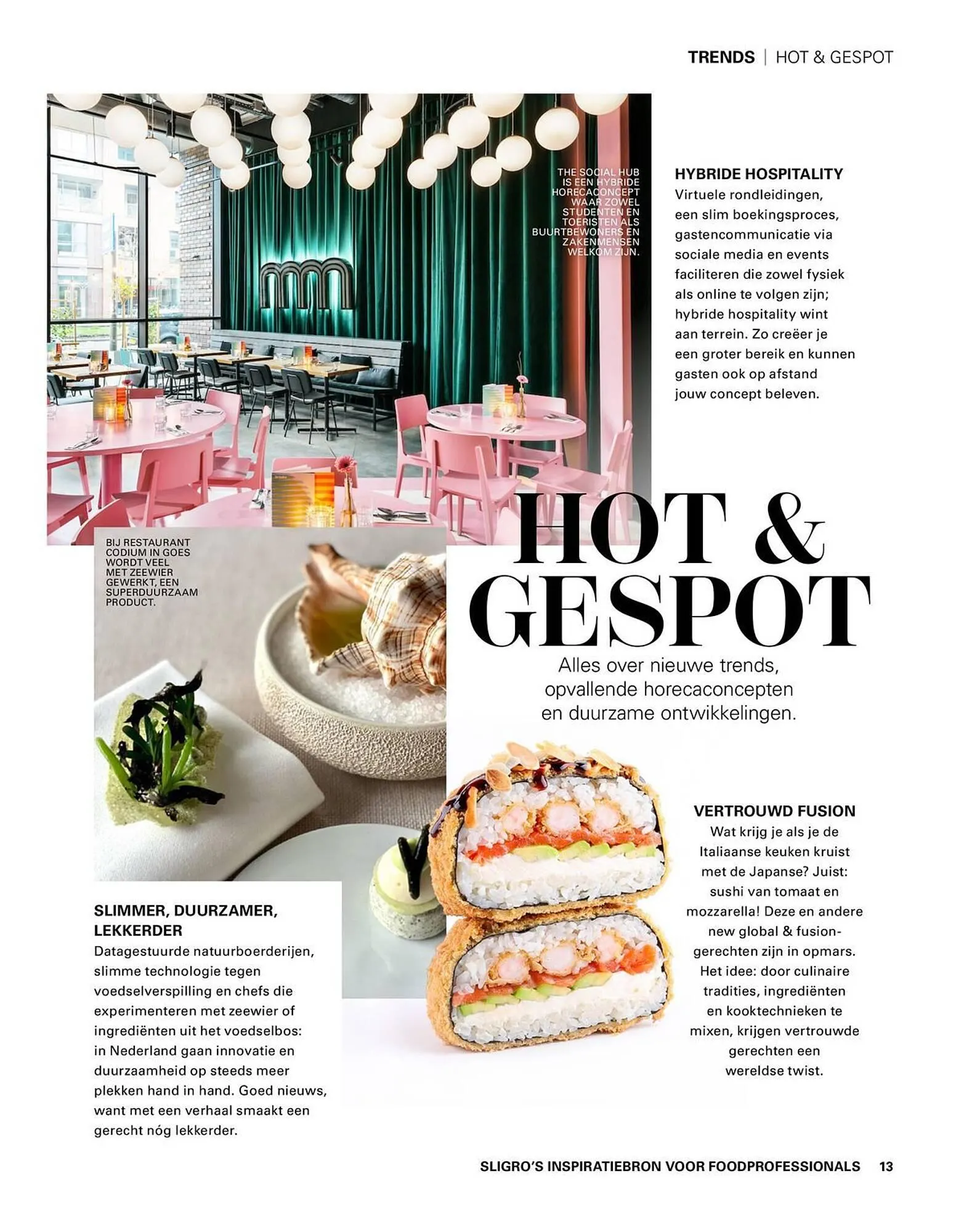 Sligro magazine van 1 juni tot 31 augustus 2026 - Folder pagina 13