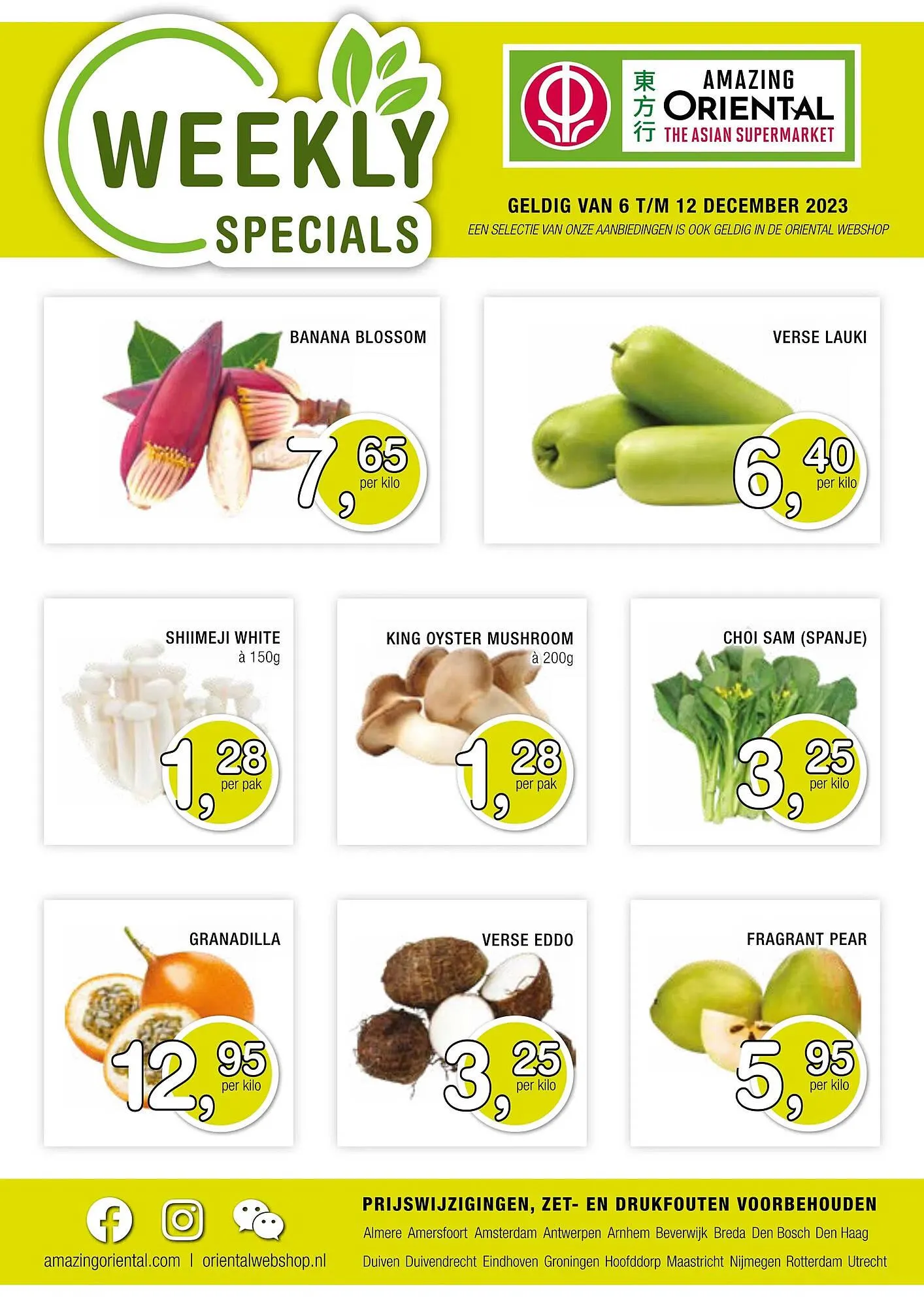 Amazing Oriëntal folder van 6 december tot 12 december 2023 - Folder pagina 1