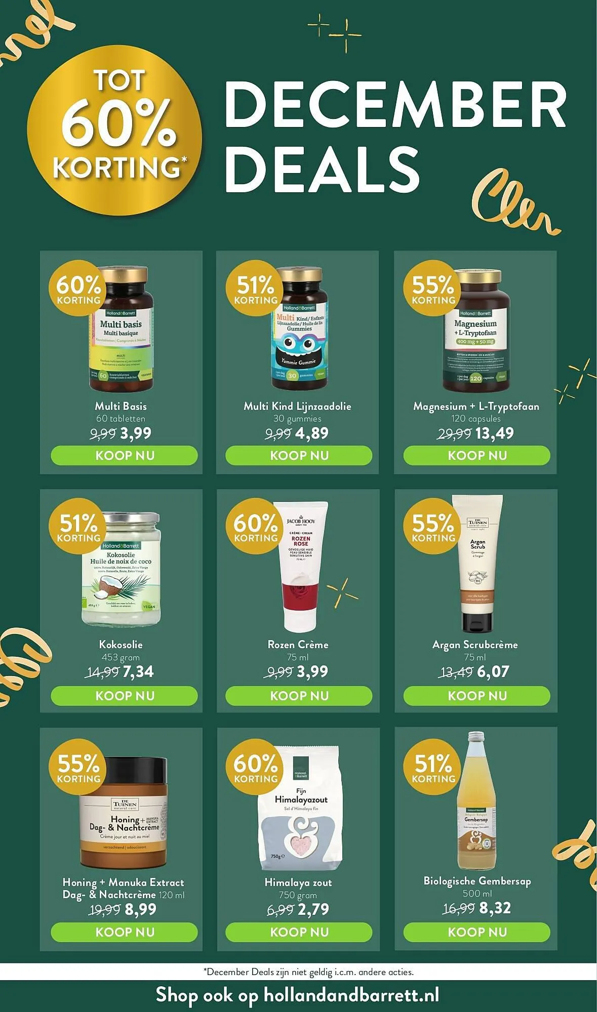 Holland & Barrett folder van 3 december tot 10 december 2023 - Folder pagina 4