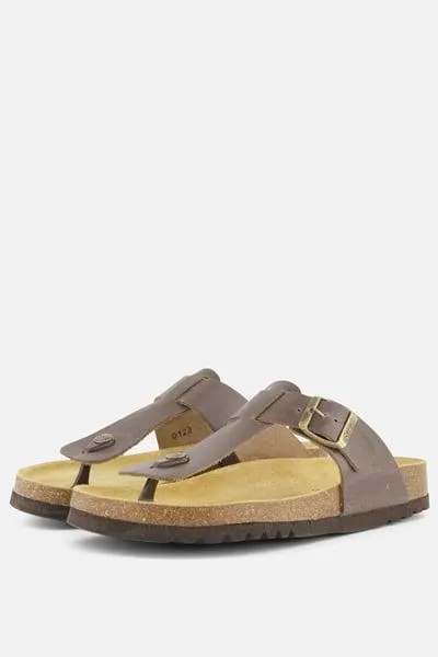 Scholl Yves Sandalen zwart Leer