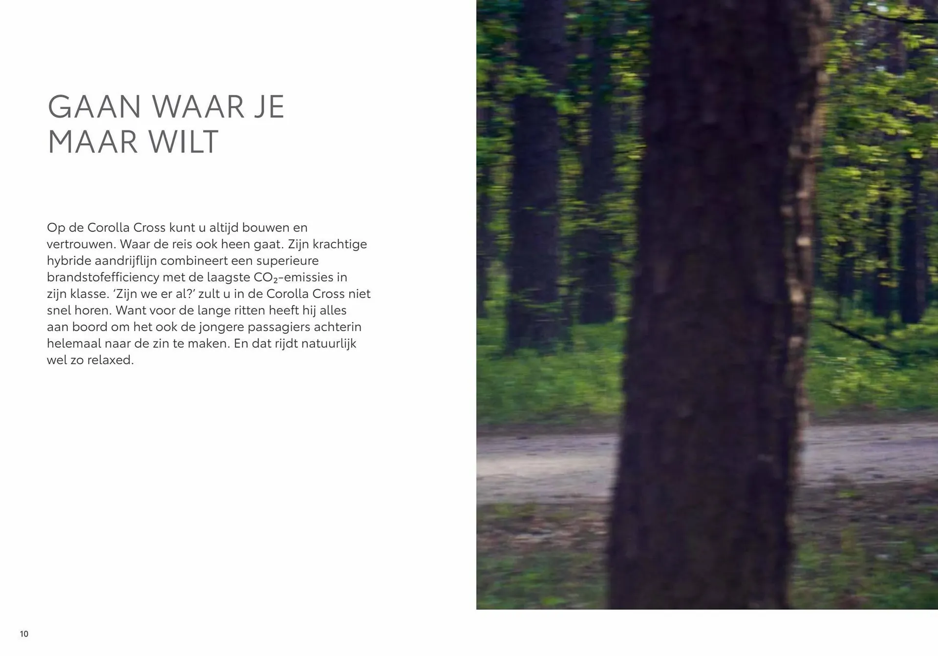 Toyota Corolla Cross folder van 8 januari tot 8 januari 2024 - Folder pagina 10