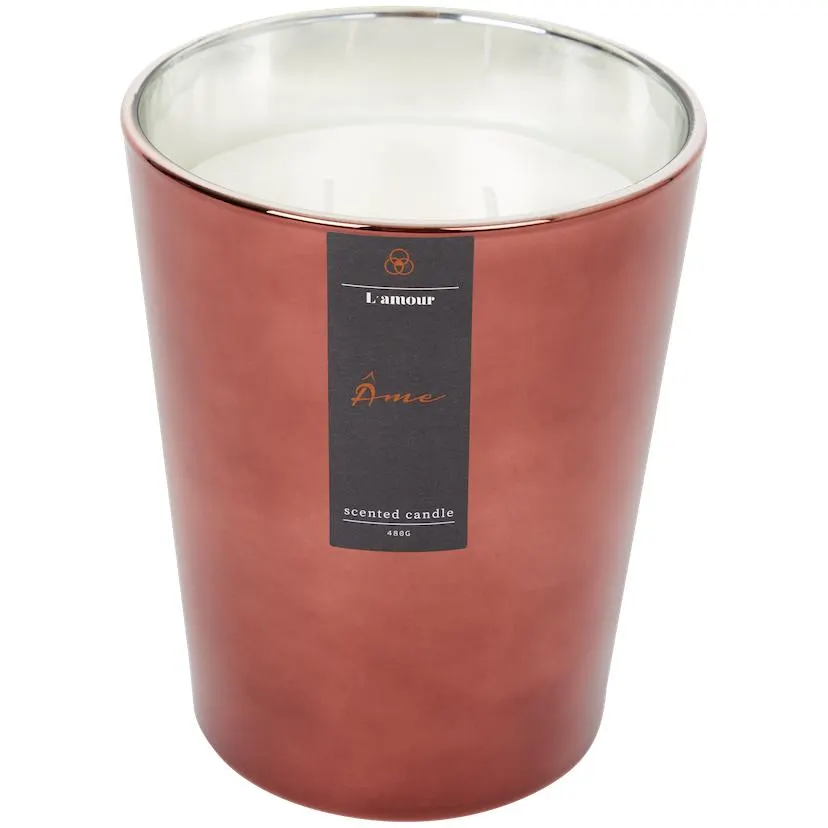 Candela profumata in vetro