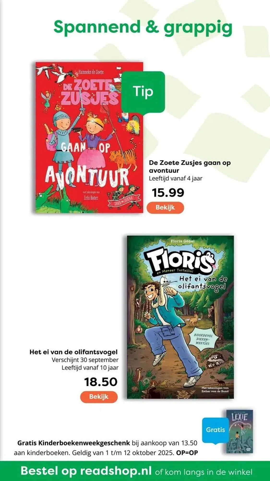 The Read Shop folder van 29 september tot 12 oktober 2025 - Folder pagina 7