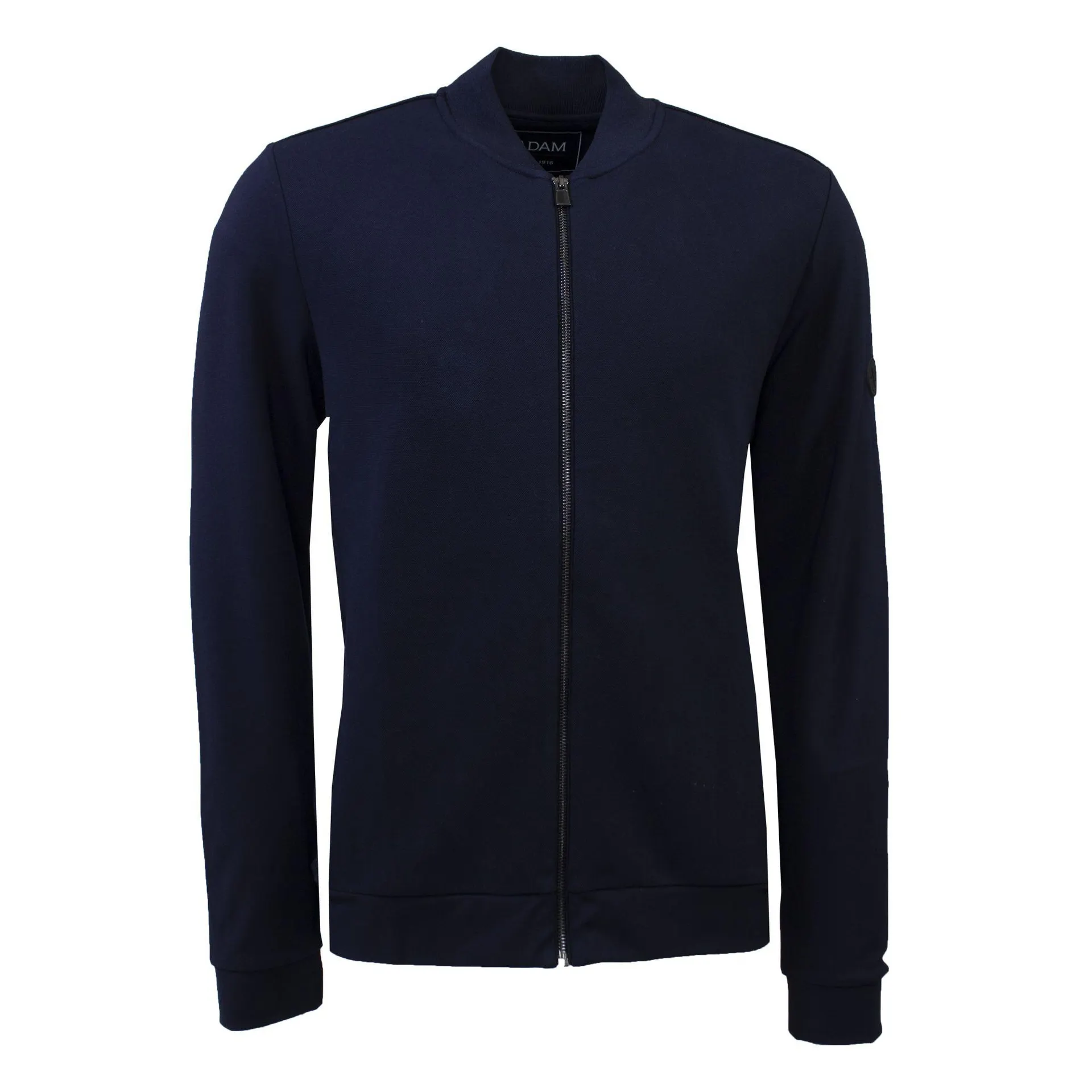 vest met rits organic cotton