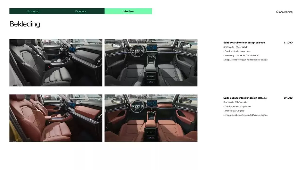 Škoda Kodiaq prijslijst per 4 november 2024 van 9 november tot 9 november 2025 - Folder pagina 13