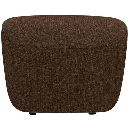 vtwonen hocker Lofty - Polyester - Bruin - 41x62x48