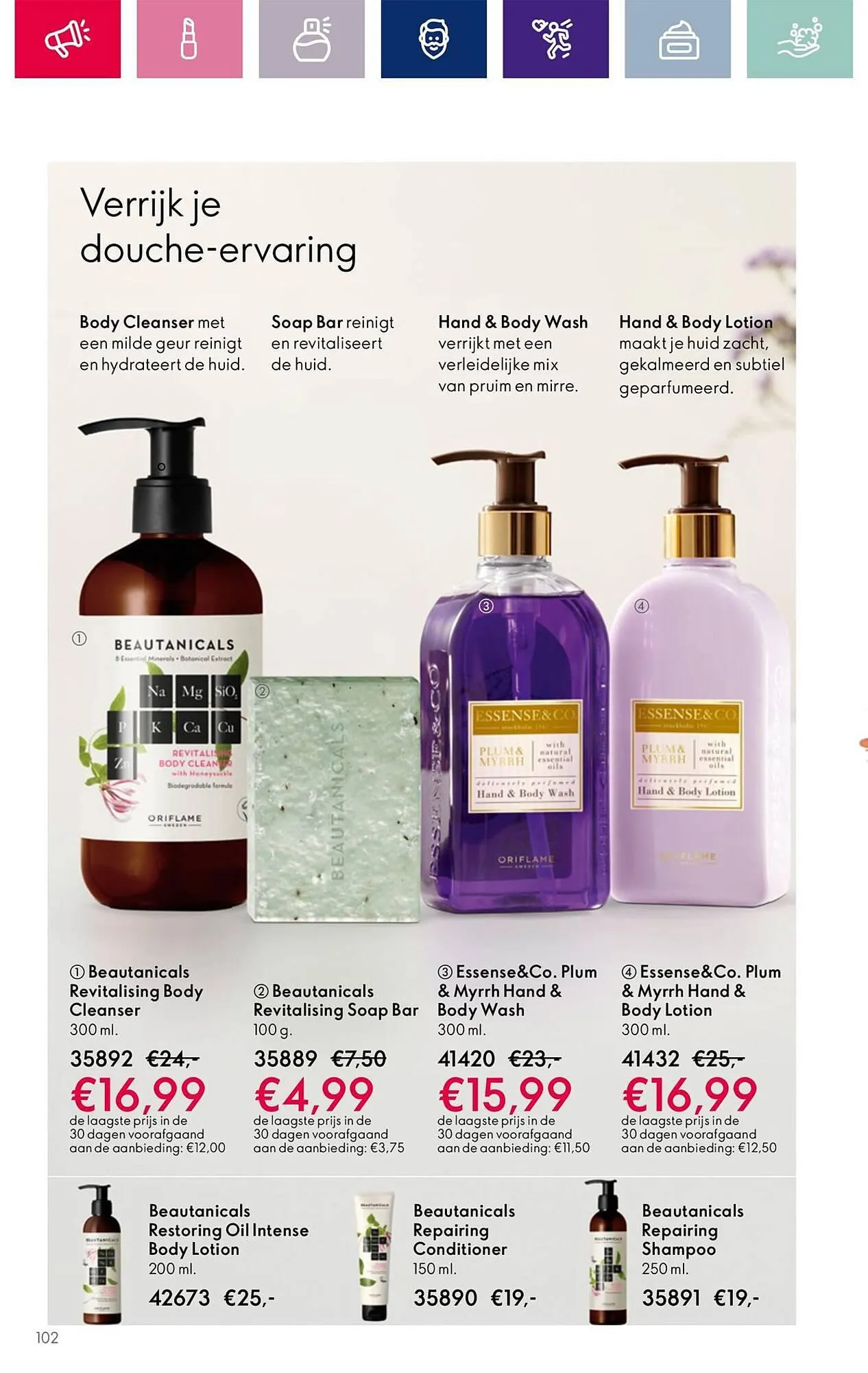 Oriflame folder van 1 december tot 19 december 2023 - Folder pagina 102