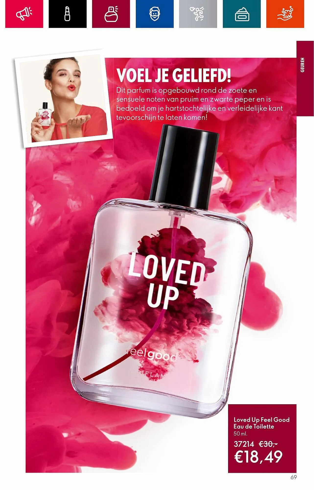 Oriflame folder van 18 juli tot 1 augustus 2023 - Folder pagina 69