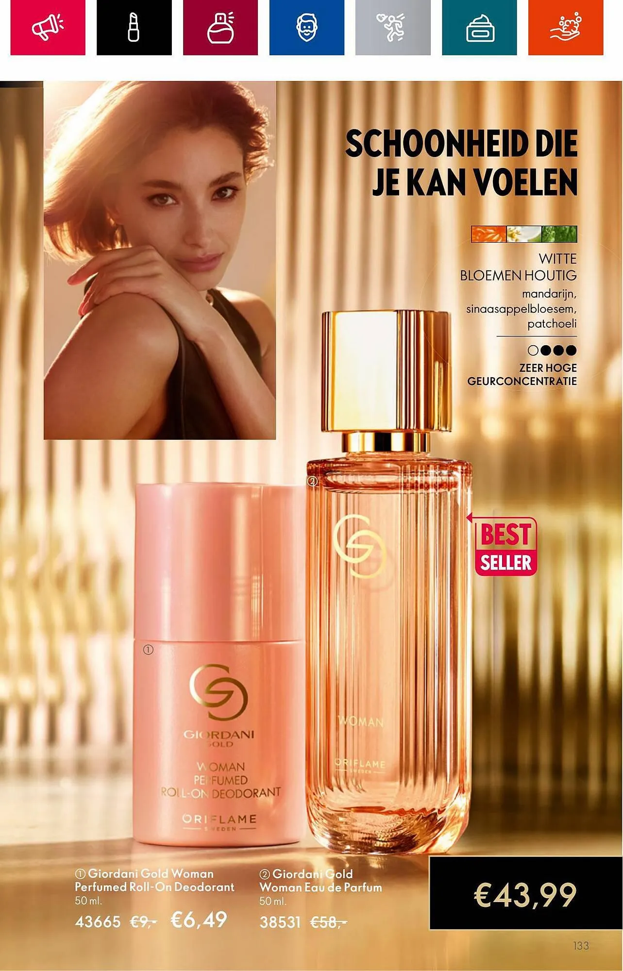 Oriflame folder van 1 augustus tot 22 augustus 2023 - Folder pagina 135