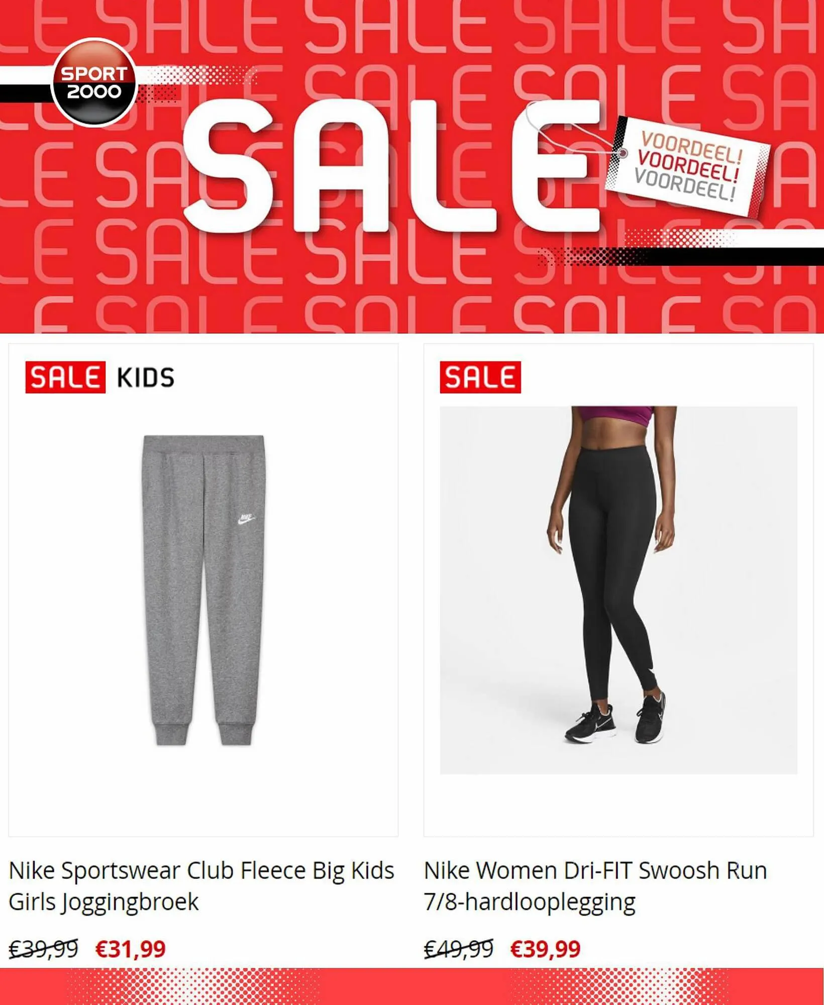 Sport 2000 folder van 24 juli tot 3 augustus 2023 - Folder pagina 7