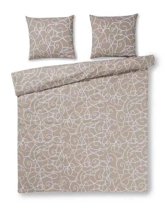 Dekbedovertrek Day Dream Katoen Taco - beige 240x200/220cm