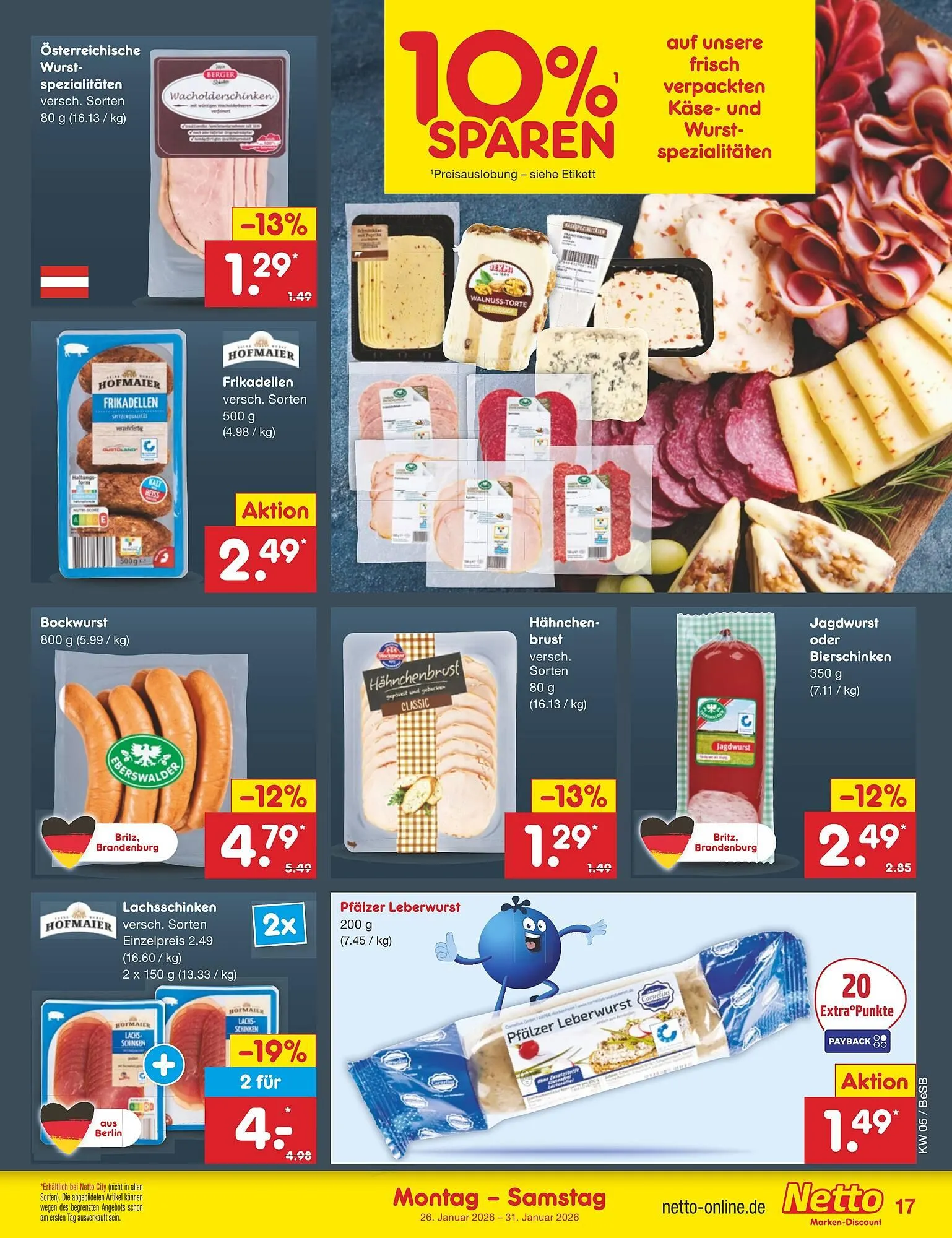 Netto Marken-Discount DE folder van 26 januari tot 1 februari 2026 - Folder pagina 21