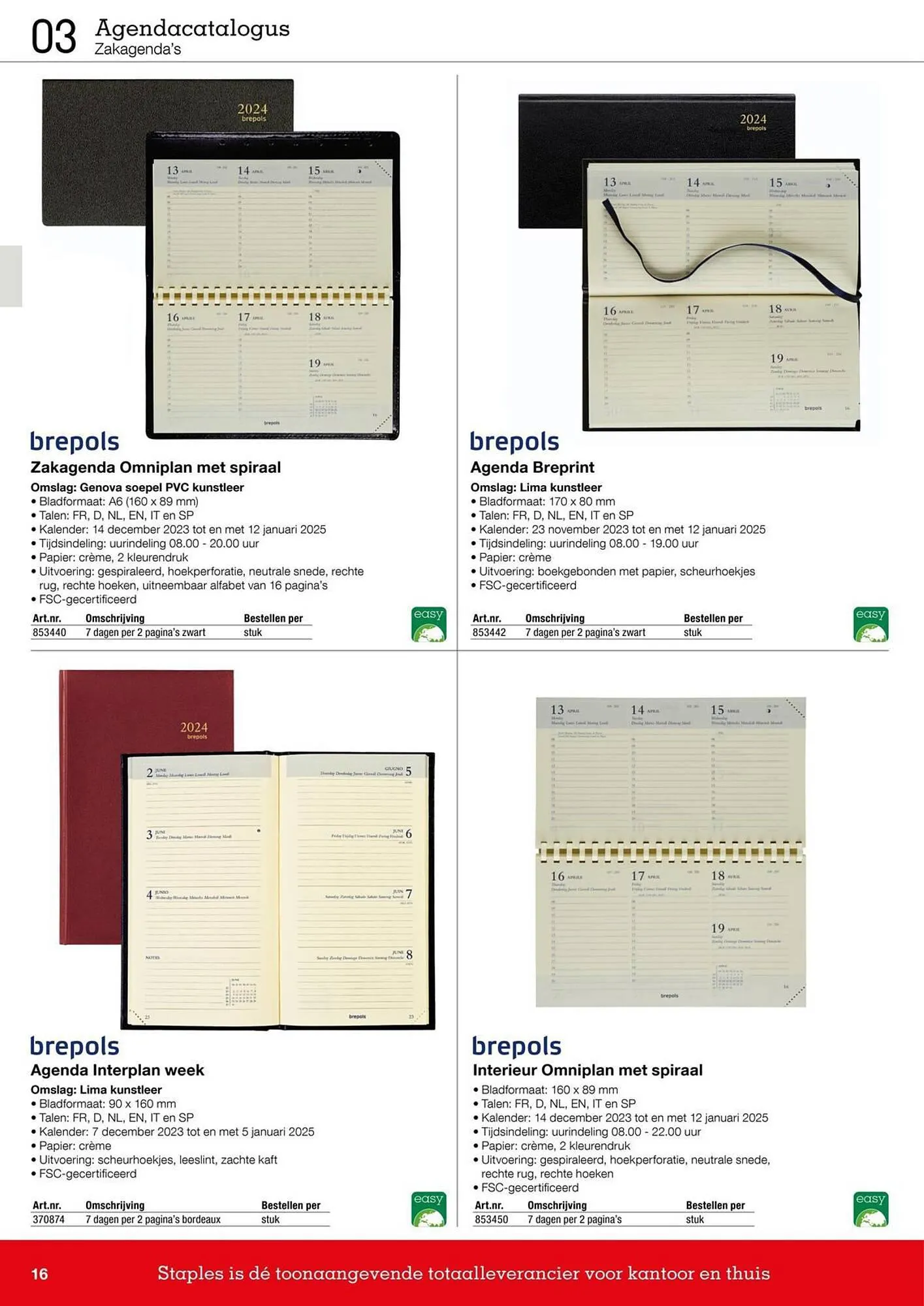 Staples folder van 17 november tot 31 december 2023 - Folder pagina 7