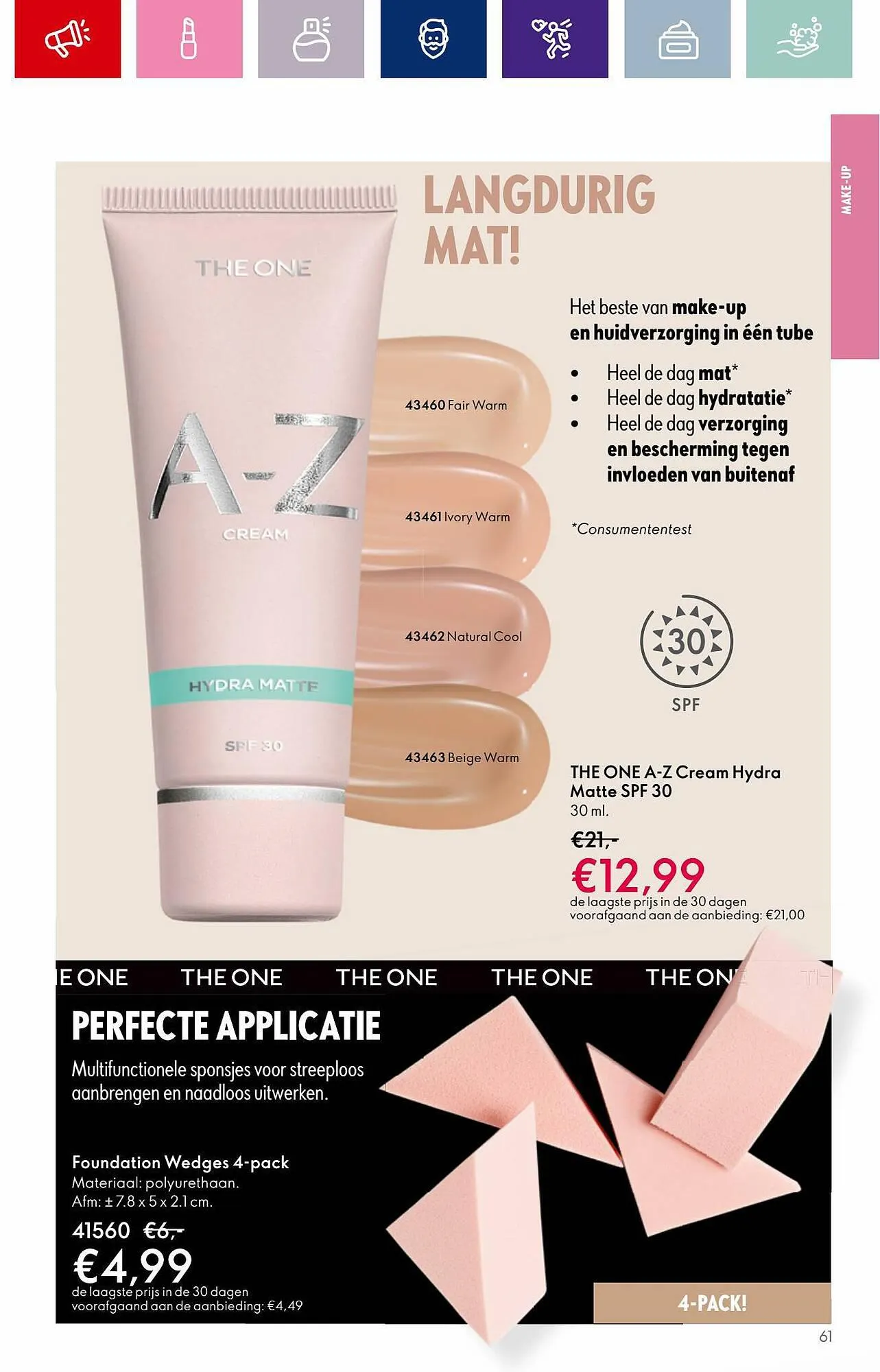 Oriflame folder van 12 september tot 3 oktober 2023 - Folder pagina 61