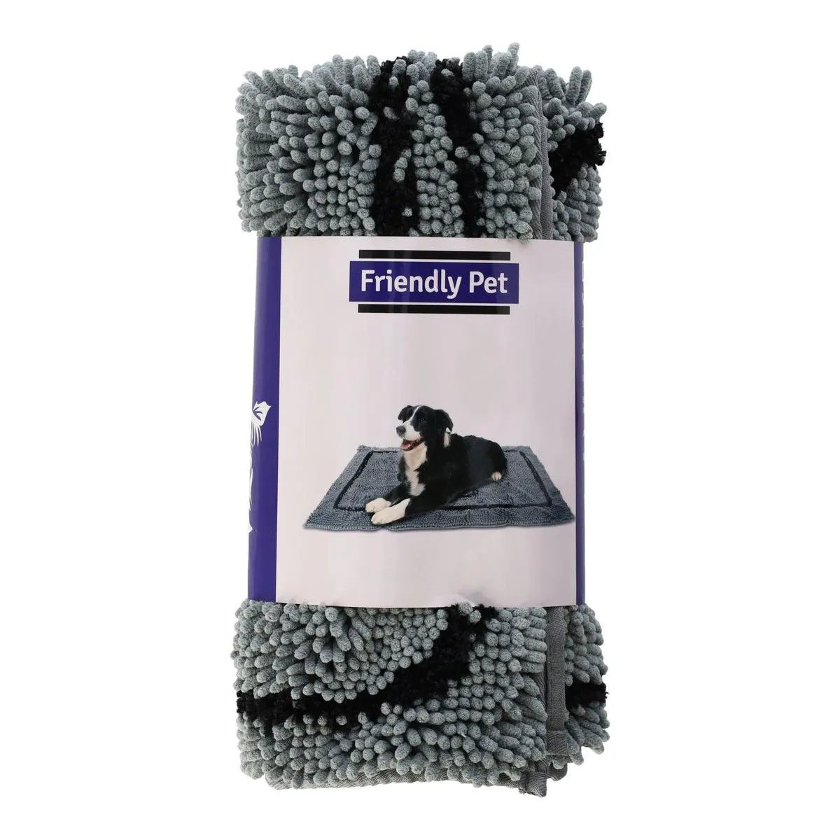 Droogloopmat Hond Grijs