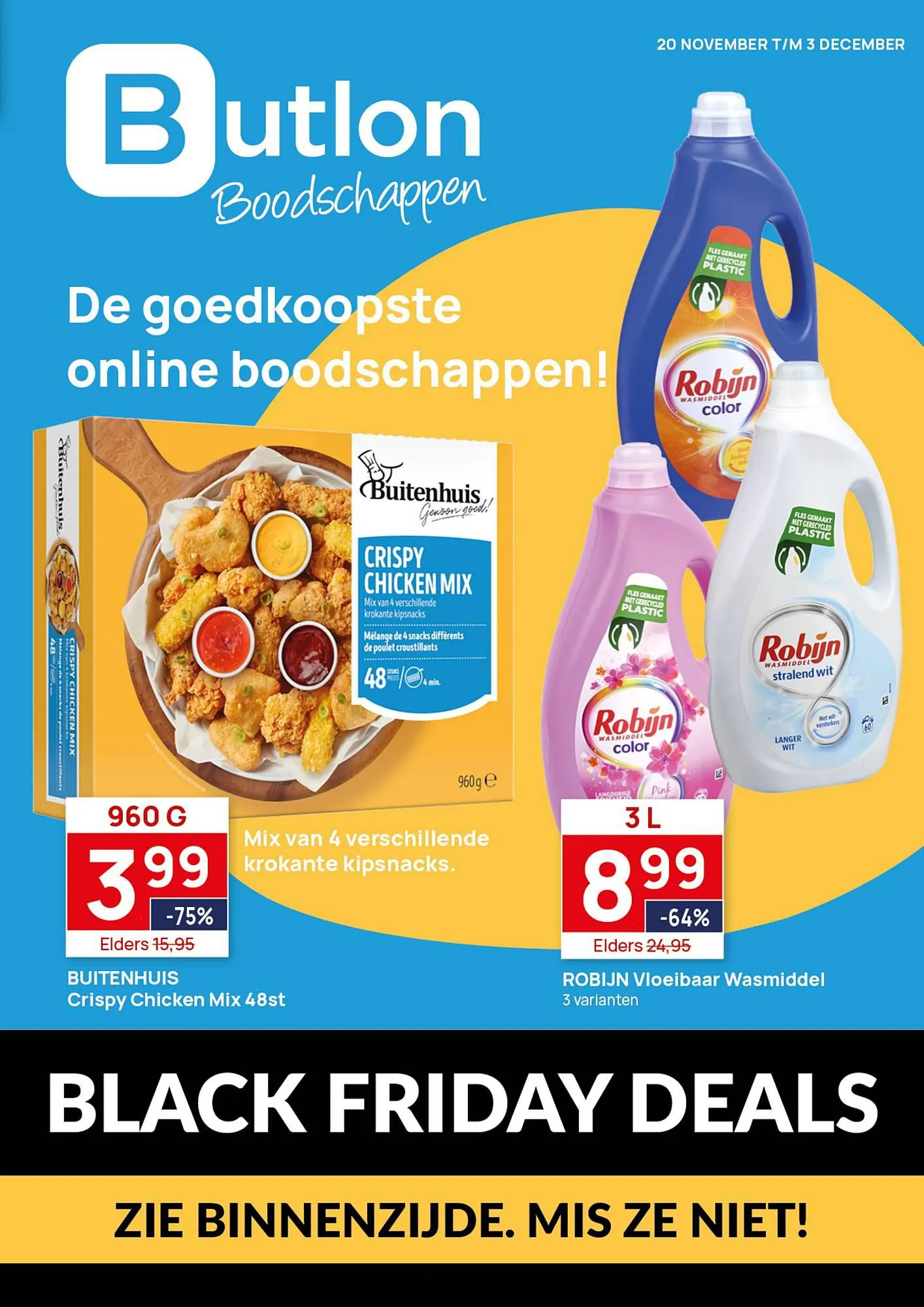 Butlon folder van 27 november tot 3 december 2023 - Folder pagina 1