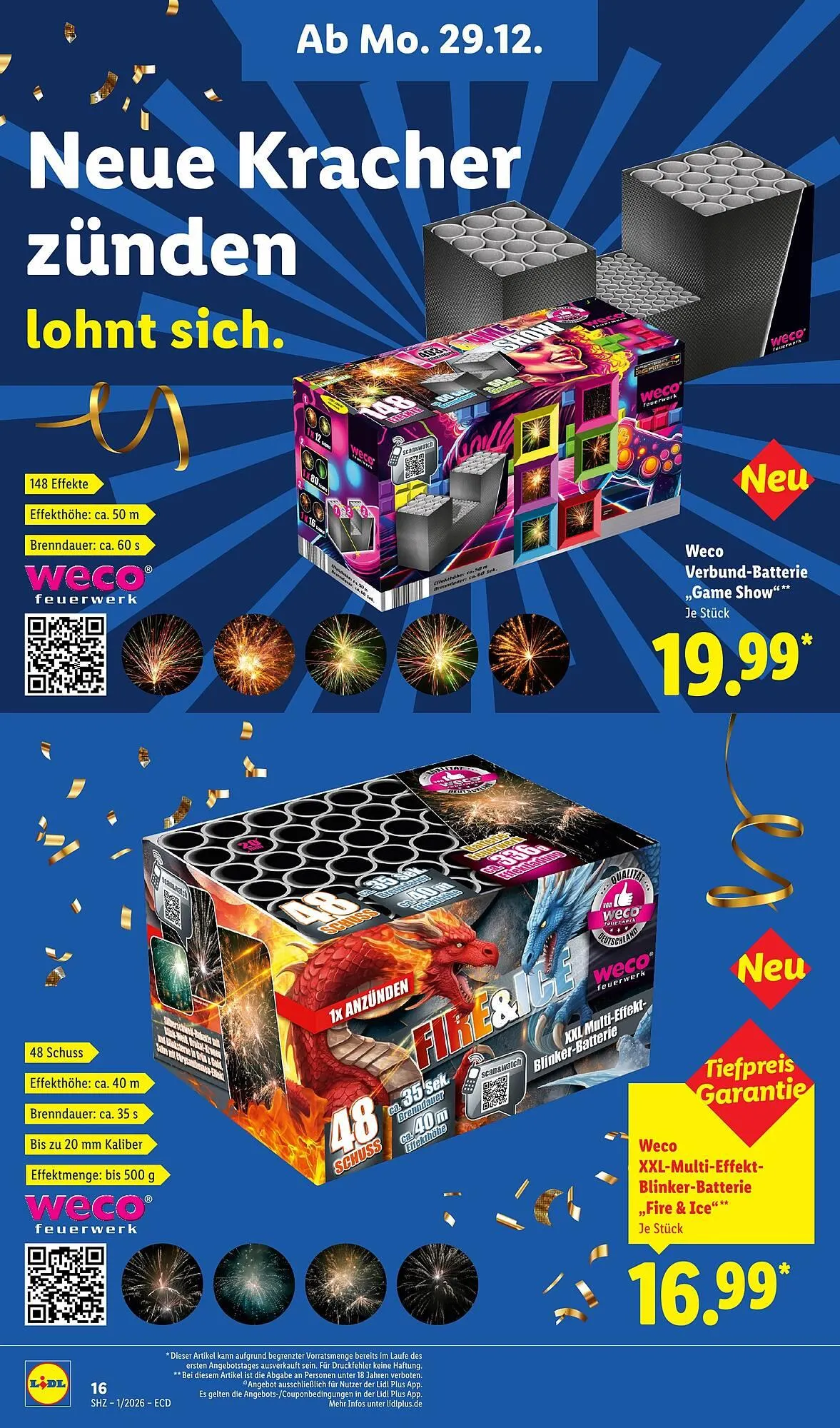 Lidl DE folder van 29 december tot 31 december 2025 - Folder pagina 16
