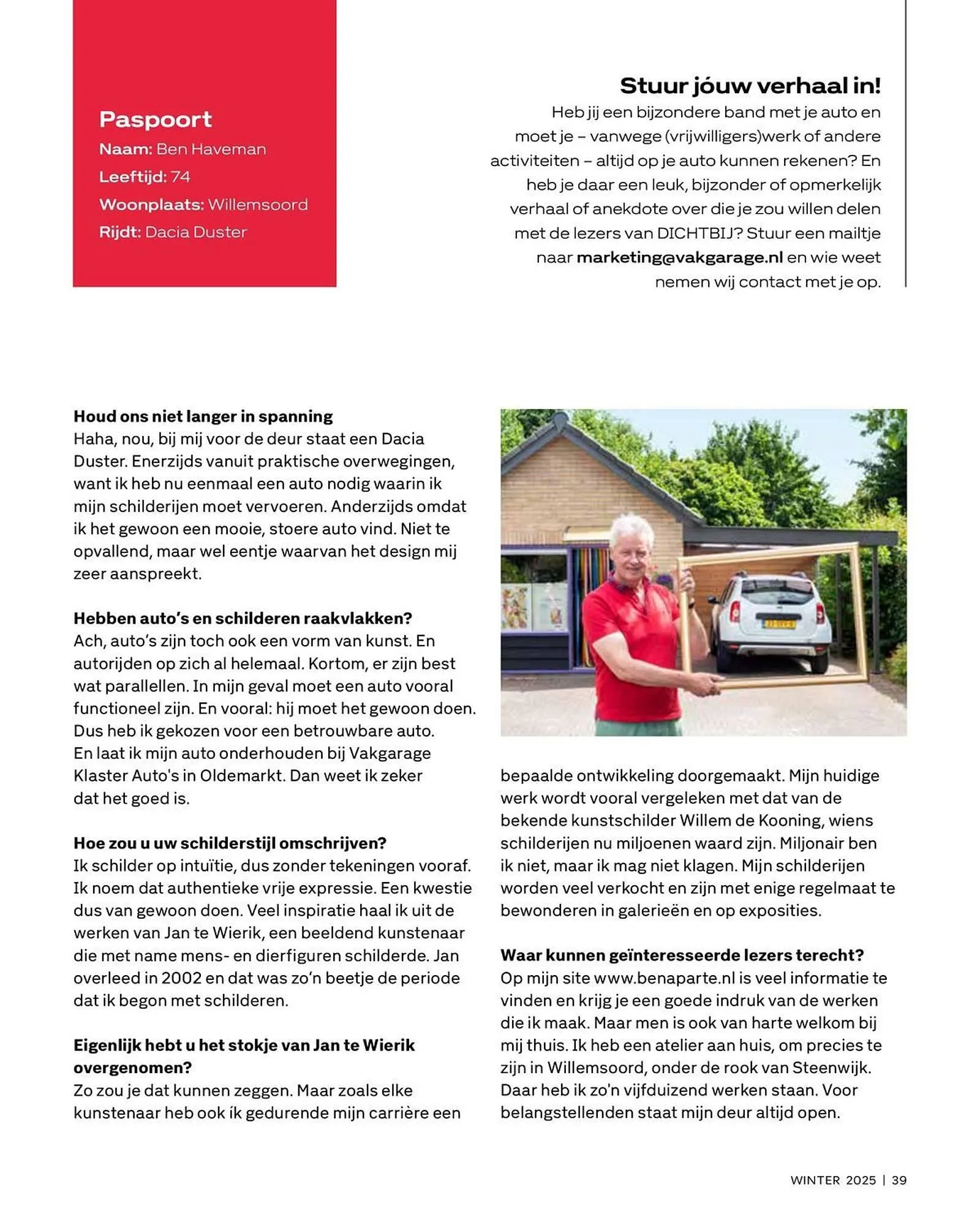 Vakgarage folder van 10 december tot 31 december 2025 - Folder pagina 39