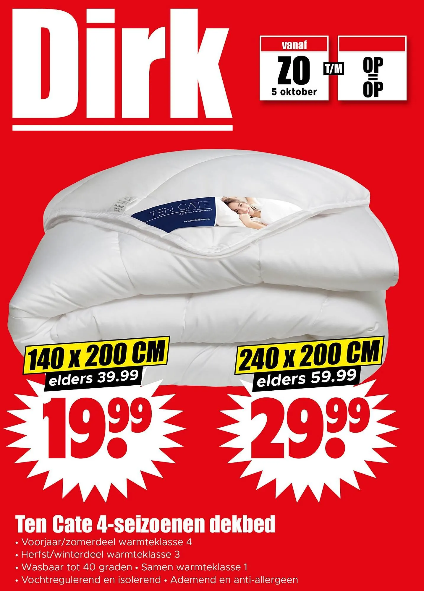 Dirk folder van 5 oktober tot 11 oktober 2025 - Folder pagina 1