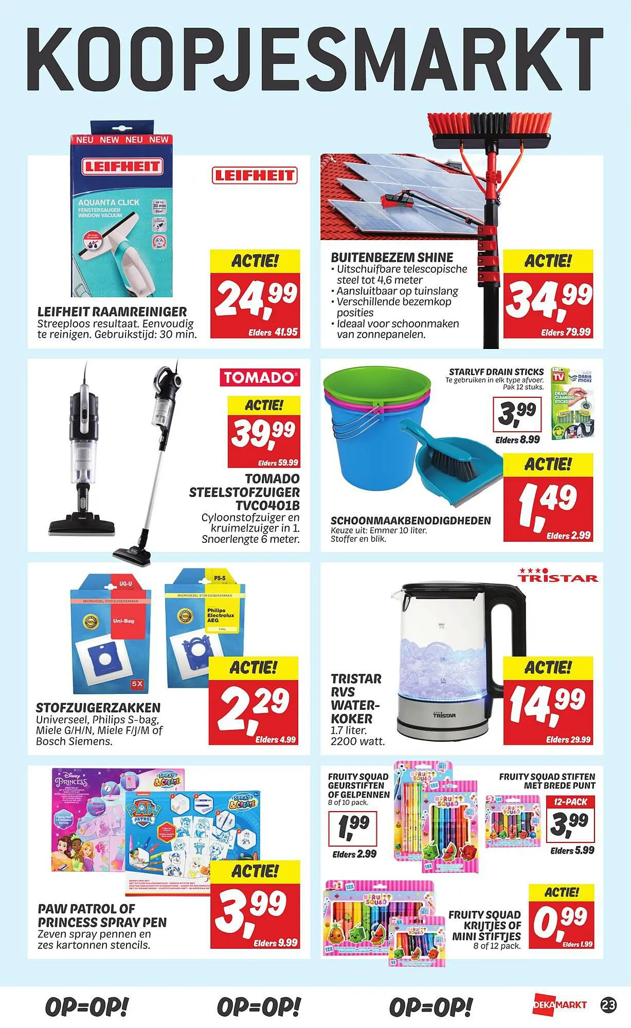 Dekamarkt folder week 35 van 27 augustus tot 2 september 2023 - Folder pagina 23
