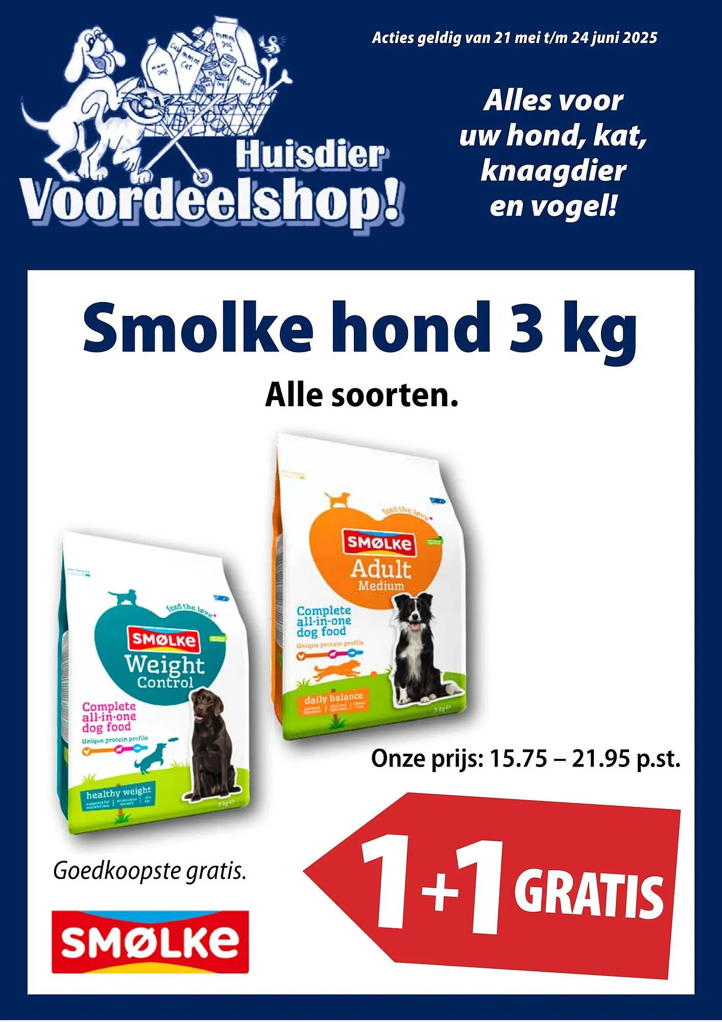 Huisdier Voordeelshop folder - 1
