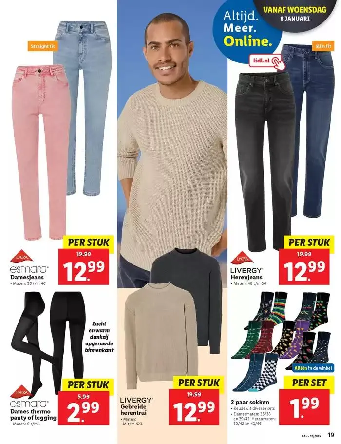 Lidl folder van 2 januari tot 15 januari 2025 - Folder pagina 19