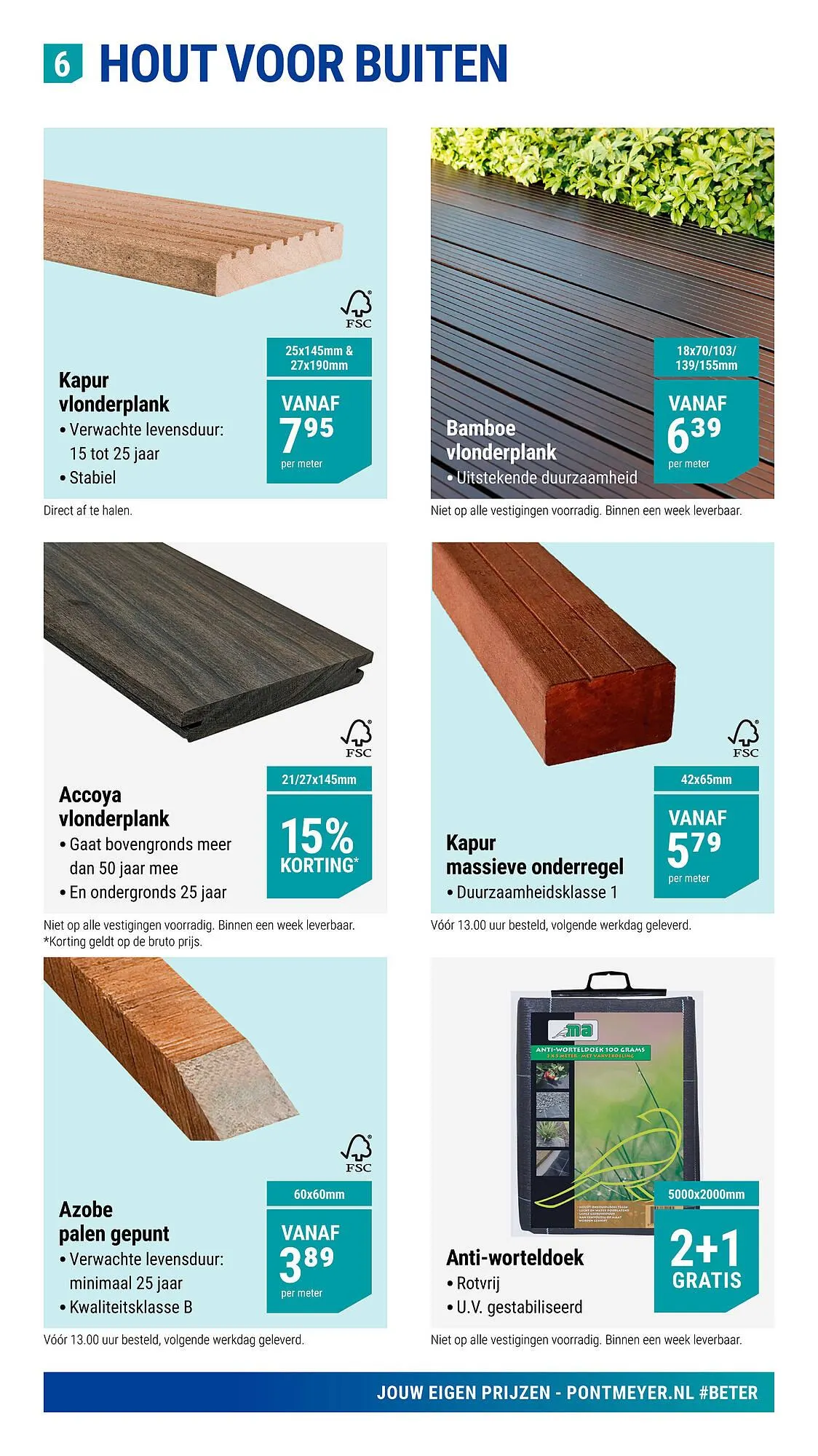 Pontmeyer folder van 1 maart tot 31 maart 2025 - Folder pagina 6