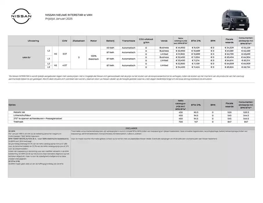 Nieuwe INTERSTAR-e van 16 januari tot 16 januari 2026 - Folder pagina 1