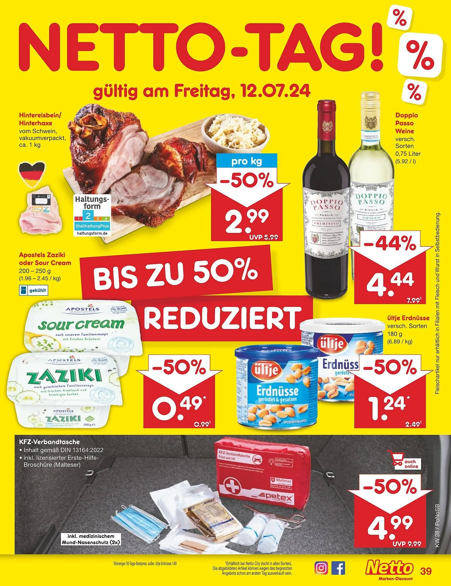 Netto Marken-Discount DE folder van 8 juli tot 13 juli 2024 - Folder pagina 49